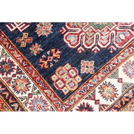 Tappeto Kazak Fine Pakistan marrone grigio 127x182