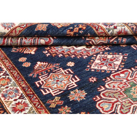 Tappeto Kazak Fine Pakistan marrone grigio 127x182