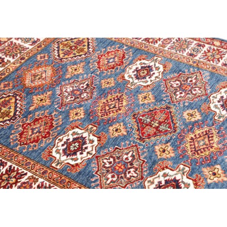 Tappeto Kazak Fine Pakistan bianco marrone 123x173