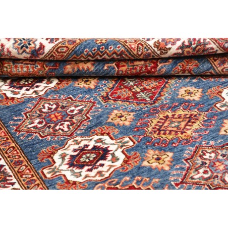 Tappeto Kazak Fine Pakistan bianco marrone 123x173