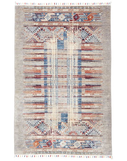 Tappeto Siva Pakistan beige grigio 120x182