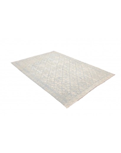 Tappeto Kilim Afghanistan bianco 181x252