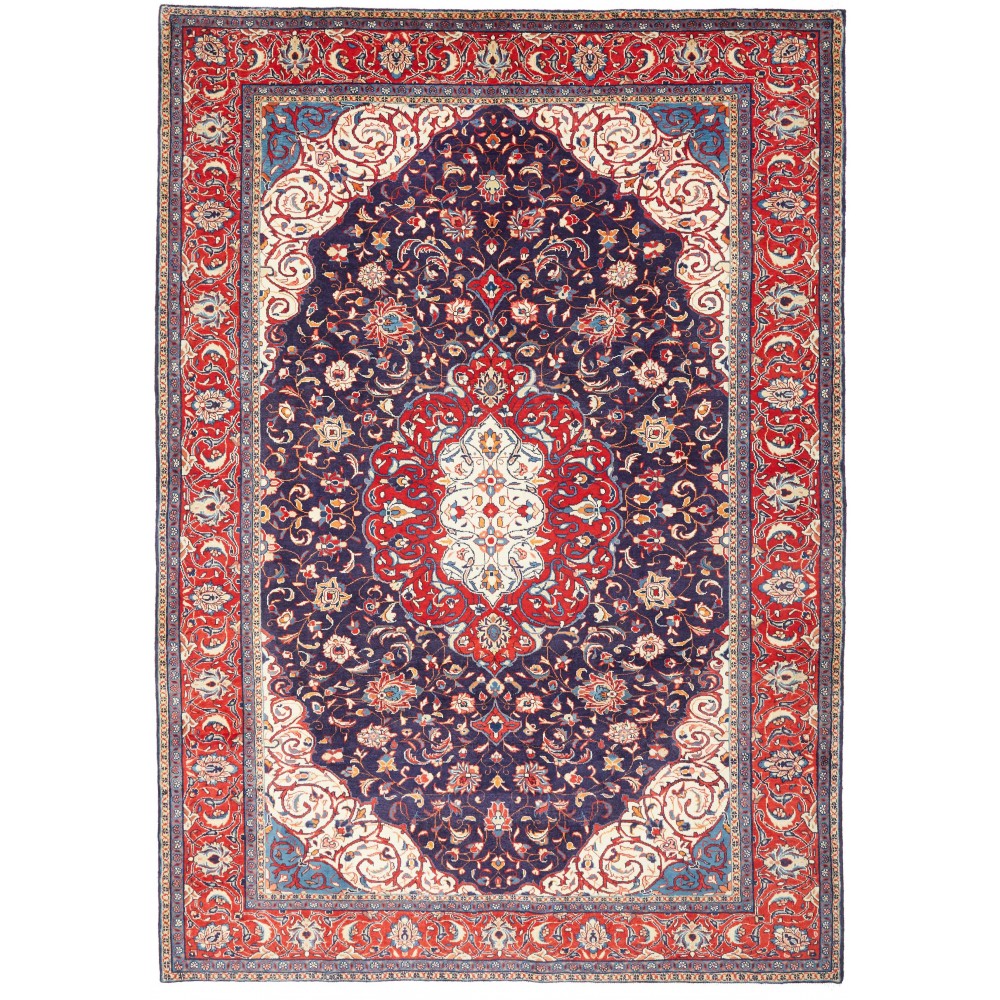 Tappeto Sarough Persia marrone grigio 200x290 Tappeto Sarough Persia marrone grigio 200x290