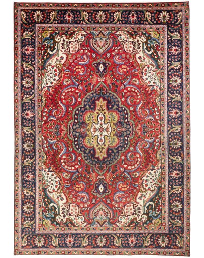 Tappeto Tabriz Persia marrone 200x295