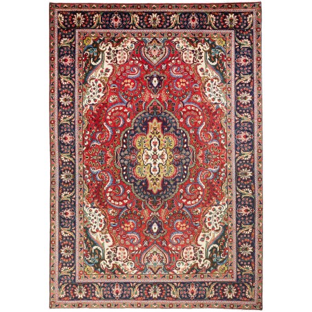Tappeto Tabriz Persia marrone 200x295