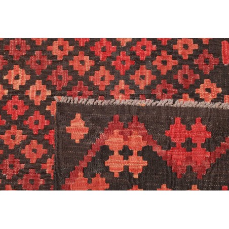 Tappeto Kilim Afghanistan verde rosso 200x292