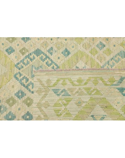 Tappeto Kilim Afghanistan beige verde 206x296
