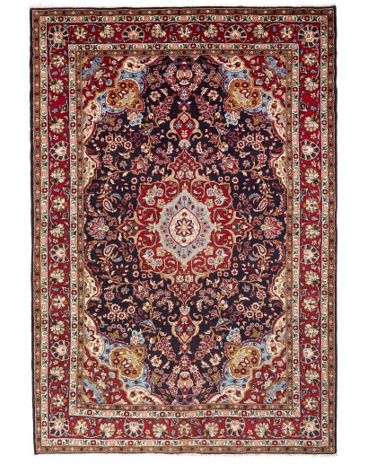 Tappeto Hamadan Fine Persia marrone grigio 215x315
