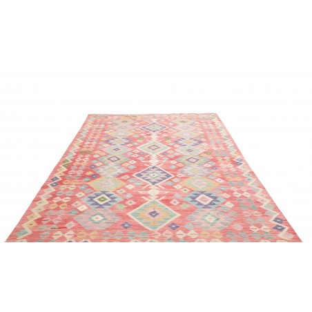 Tappeto Kilim Afghanistan beige marrone 206x302