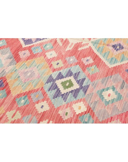 Tappeto Kilim Afghanistan beige marrone 206x302