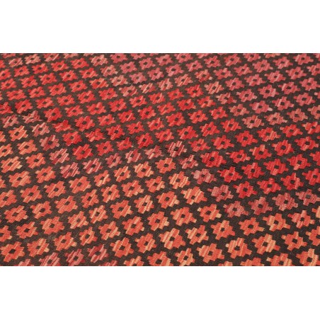 Tappeto Kilim Afghanistan grigio marrone 203x283