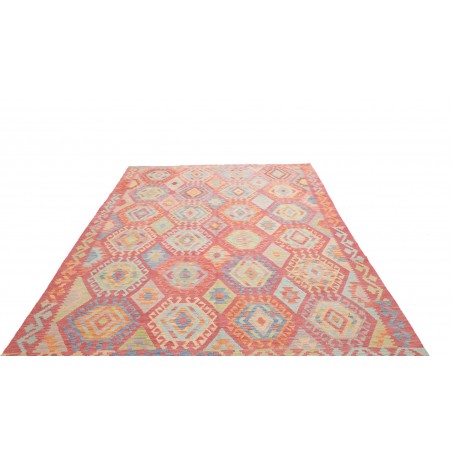 Tappeto Kilim Afghanistan marrone 209x295
