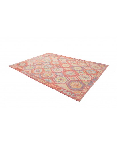 Tappeto Kilim Afghanistan marrone 209x295