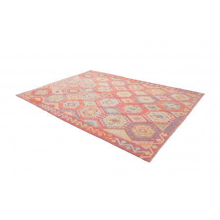 Tappeto Kilim Afghanistan marrone 209x295