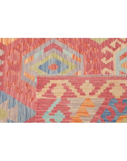 Tappeto Kilim Afghanistan marrone 209x295