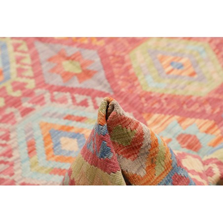 Tappeto Kilim Afghanistan marrone 209x295
