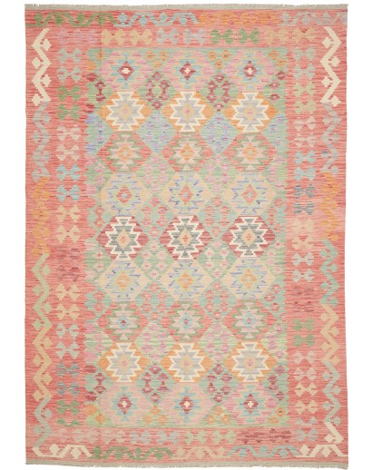 Tappeto Kilim Afghanistan marrone 209x291