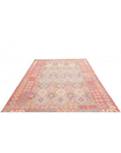 Tappeto Kilim Afghanistan marrone 209x291