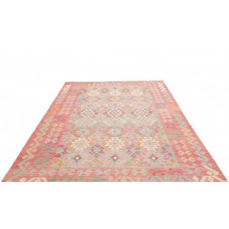 Tappeto Kilim Afghanistan marrone 209x291
