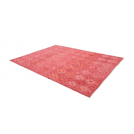 Tappeto Kilim Afghanistan arancione marrone 208x286