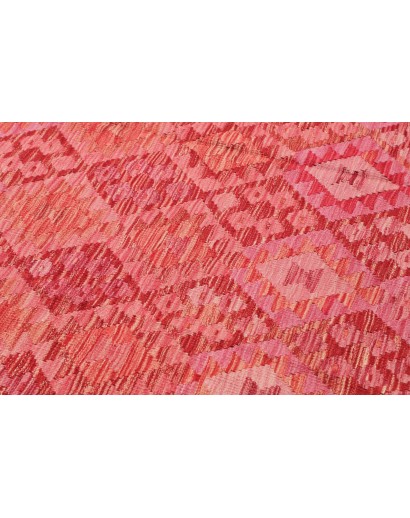 Tappeto Kilim Afghanistan arancione marrone 208x286