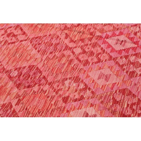 Tappeto Kilim Afghanistan arancione marrone 208x286