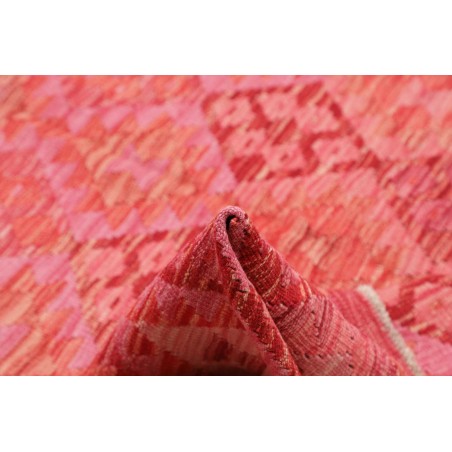 Tappeto Kilim Afghanistan arancione marrone 208x286