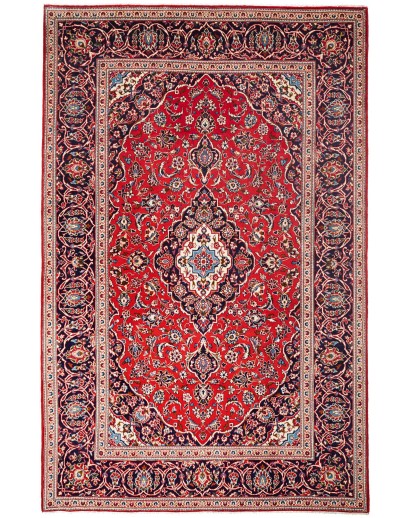 Tappeto Ardakan Persia marrone giallo 198x305