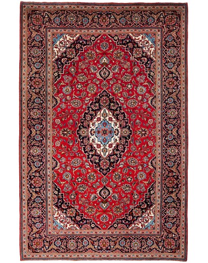 Tappeto Ardakan Persia marrone blu 203x310