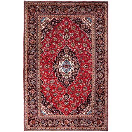 Tappeto Ardakan Persia marrone blu 203x310