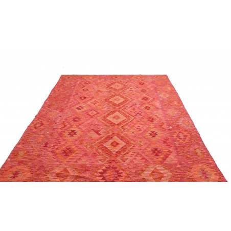 Tappeto Kilim Afghanistan rosso 205x300