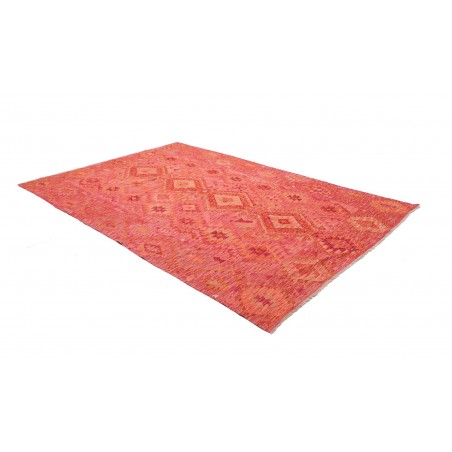 Tappeto Kilim Afghanistan rosso 205x300