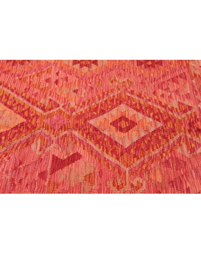 Tappeto Kilim Afghanistan rosso 205x300