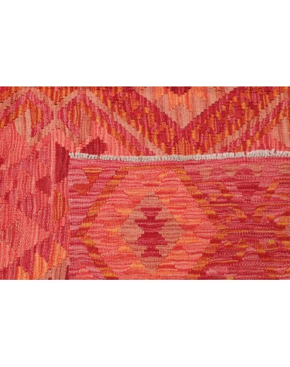 Tappeto Kilim Afghanistan rosso 205x300