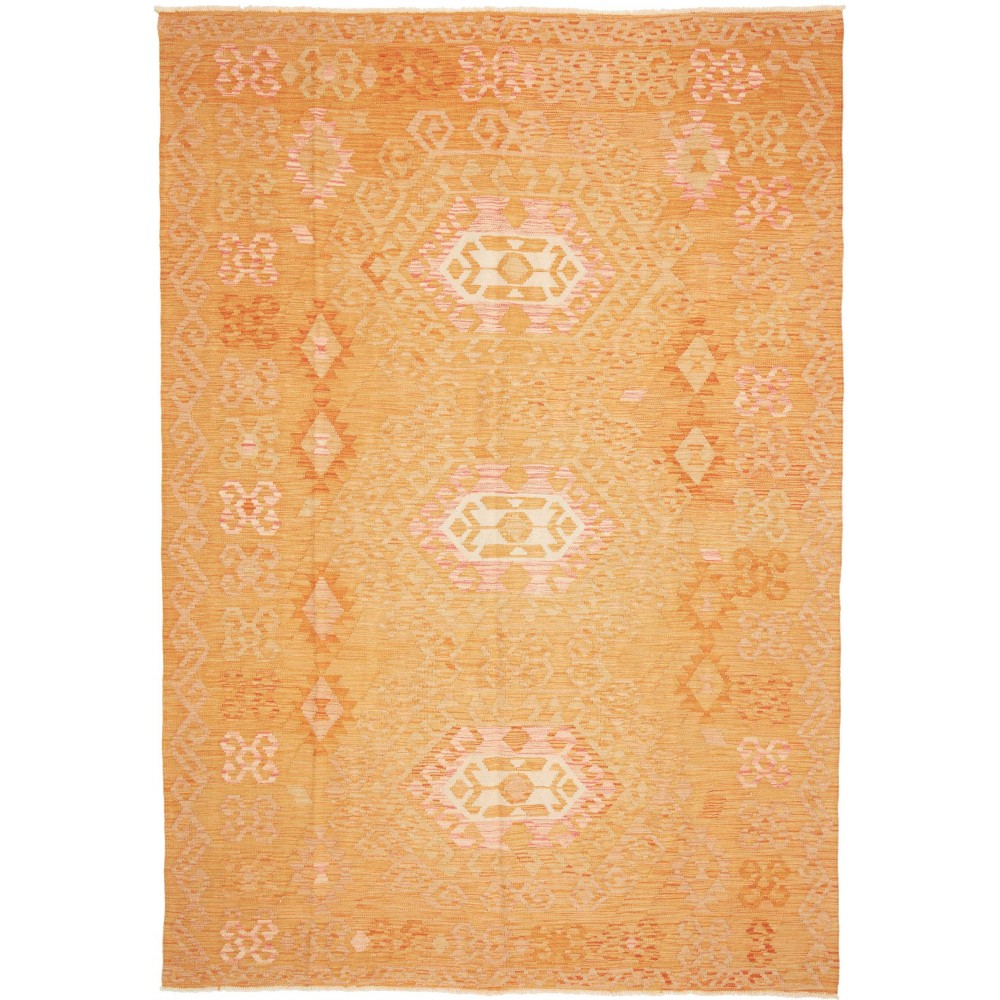 Tappeto Kilim Afghanistan marrone 202x294