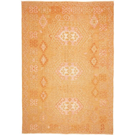 Tappeto Kilim Afghanistan marrone 202x294