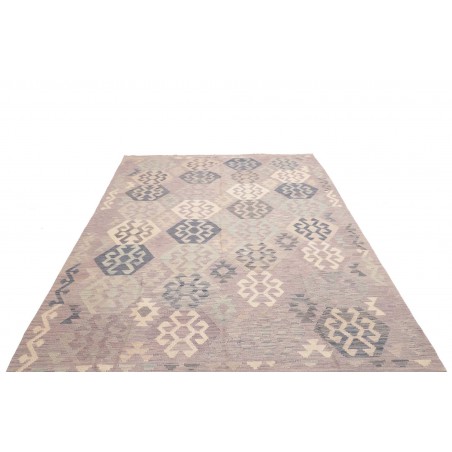 Tappeto Kilim Afghanistan azzurro 198x298