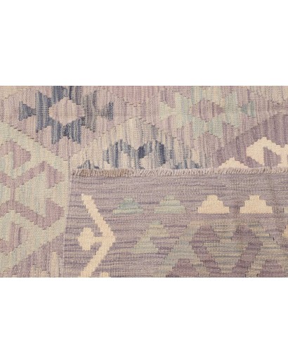 Tappeto Kilim Afghanistan azzurro 198x298
