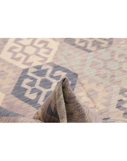 Tappeto Kilim Afghanistan azzurro 198x298