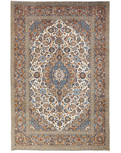 Tappeto Kashan Persia marrone 202x303