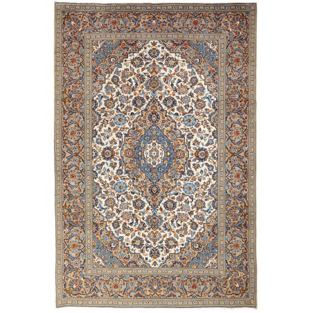 Tappeto Kashan Persia marrone 202x303