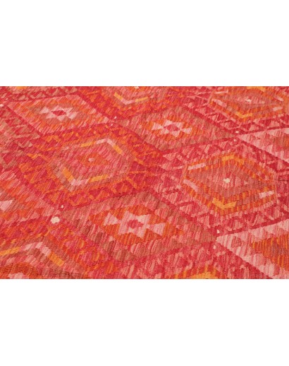 Tappeto Kilim Afghanistan rosso 207x291