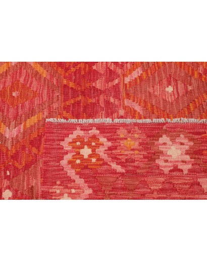Tappeto Kilim Afghanistan rosso 207x291
