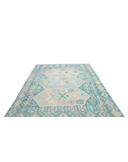 Tappeto Kilim Afghanistan bianco 206x300
