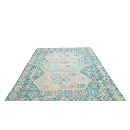 Tappeto Kilim Afghanistan bianco 206x300