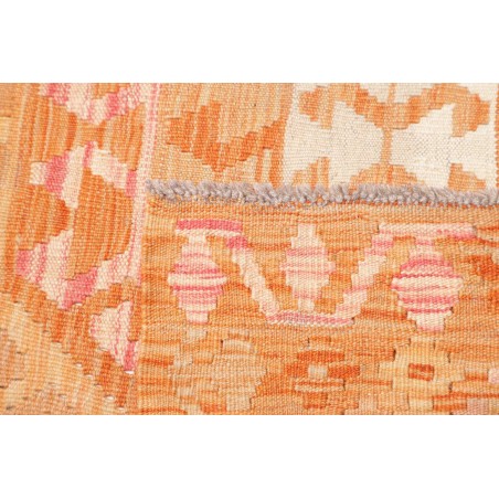 Tappeto Kilim Afghanistan arancione beige 206x299
