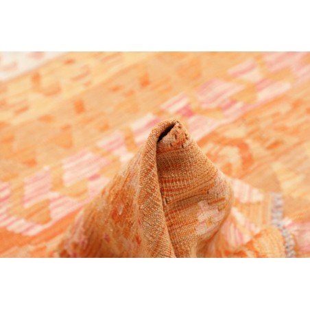 Tappeto Kilim Afghanistan arancione beige 206x299