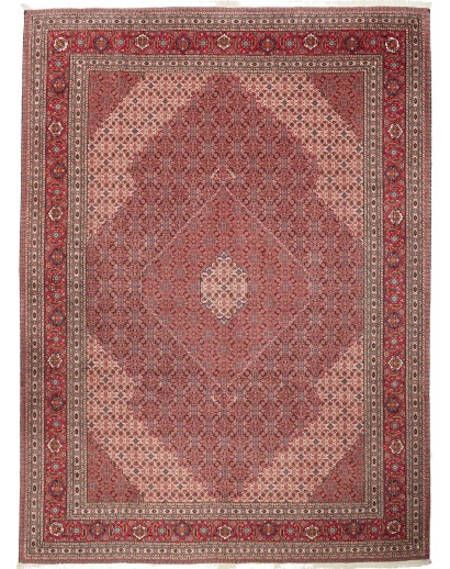 Tappeto Sarab Fine Persia marrone blu 270x370