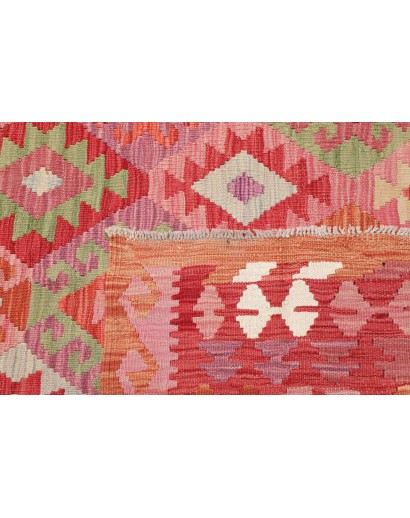 Tappeto Kilim Afghanistan marrone rosso 223x300