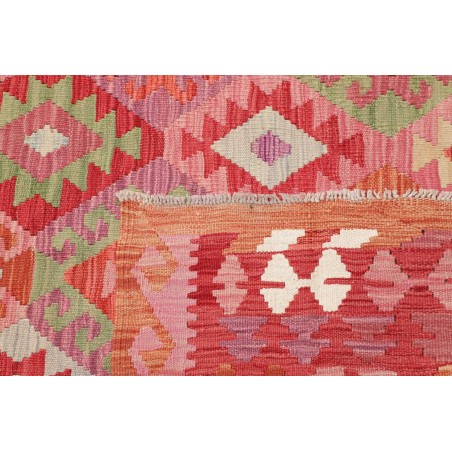 Tappeto Kilim Afghanistan marrone rosso 223x300